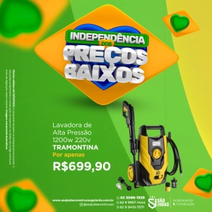 Lavadora de alta pressão 1200w 220v