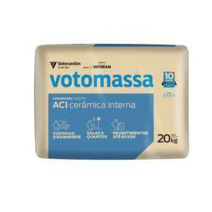 Argamassa ACI Interno Cinza 20kg Votoran